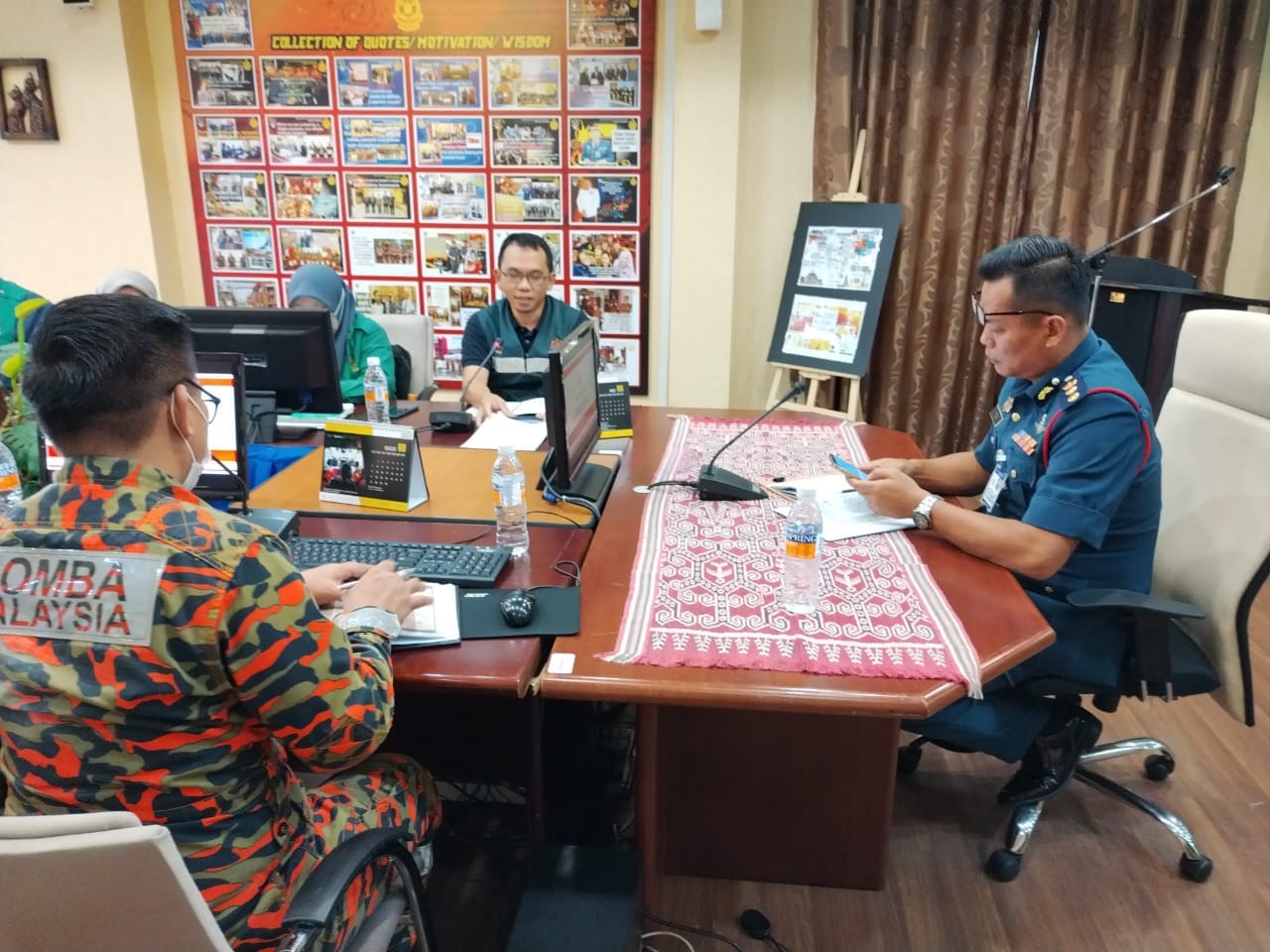 Kuching, 29 September 2022 AUDIT PEMATUHAN JKKP IBU PEJABAT JBPM NEGERI