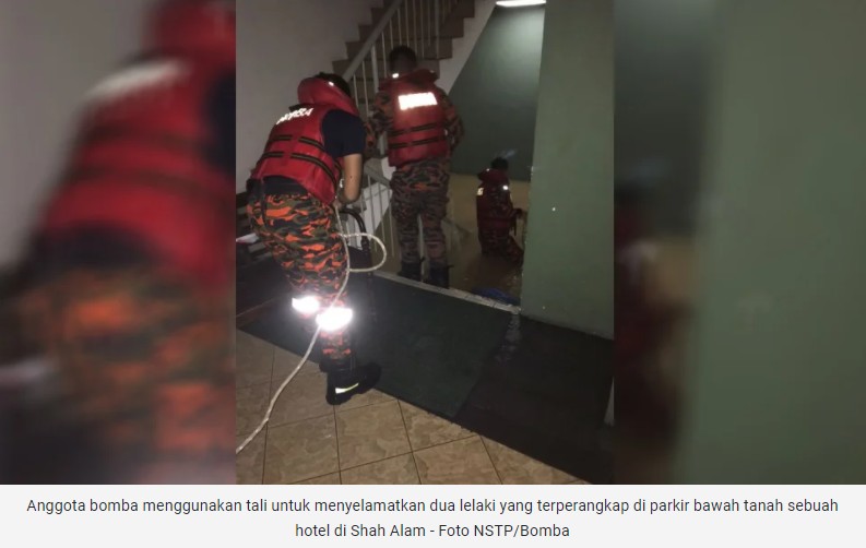 bomba selamat 2 lelaki