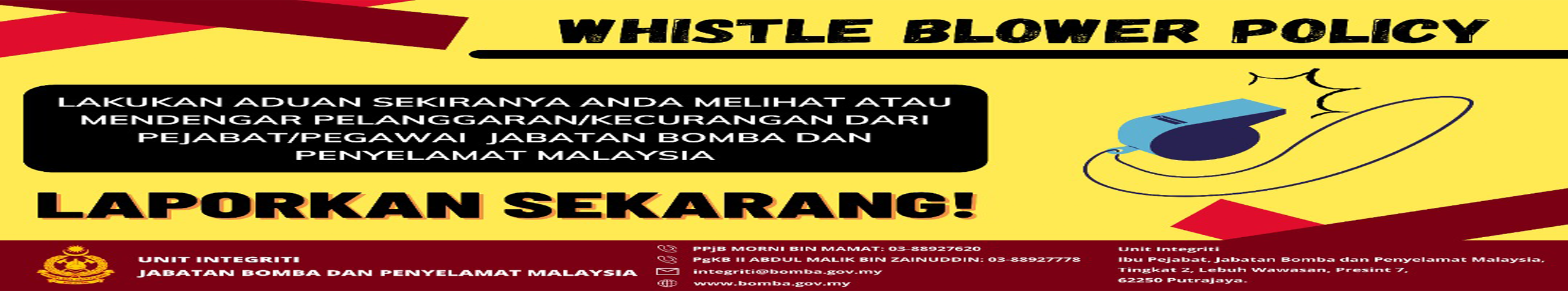 whistle blower