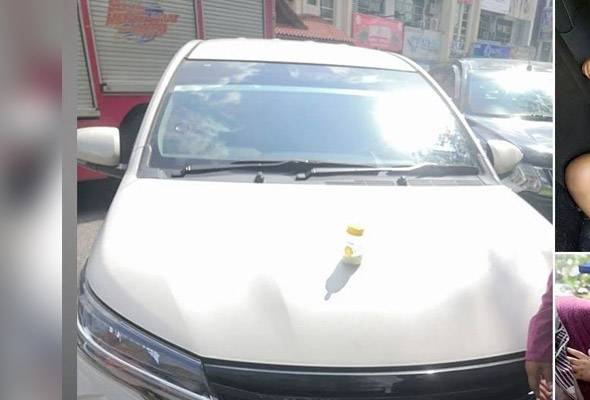 Dua beradik terperangkap setengah jam dalam kereta akibat auto lock