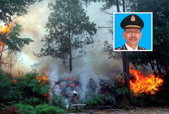 Cuaca panas Kes kebakaran terbuka meningkat sejak April Bomba 1