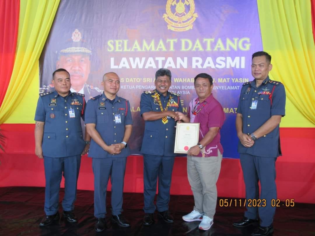 Lawatan Kerja Rasmi Ketua Pengarah JBPM ke Balai Bomba dan Penyelamat Bintulu