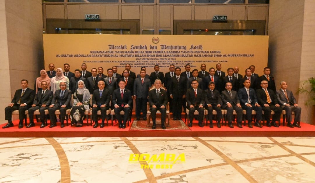 MAJLIS SANTAPAN MALAM KDYMM SPB YANG DI PERTUAN AGONG BERSAMA JABATAN BOMBA DAN PENYELAMAT MALAYSIA