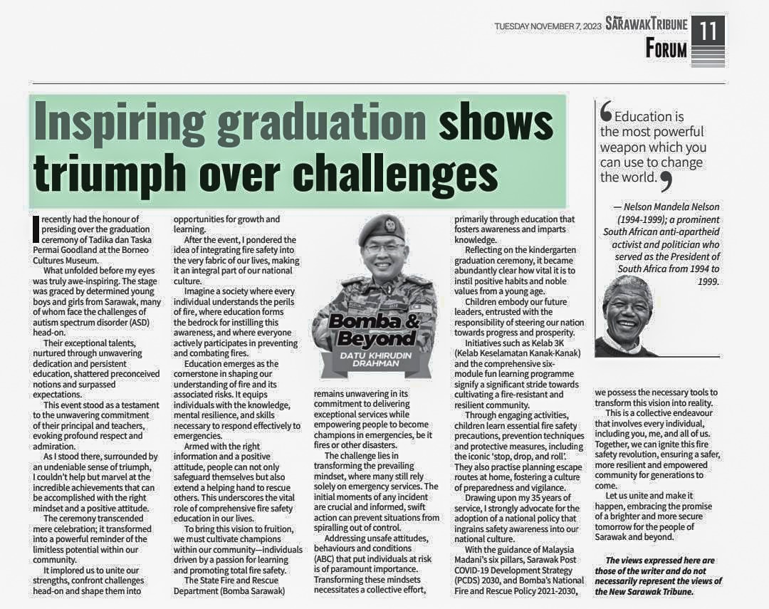 11. Inspiring graduation shows triumph over challenges
