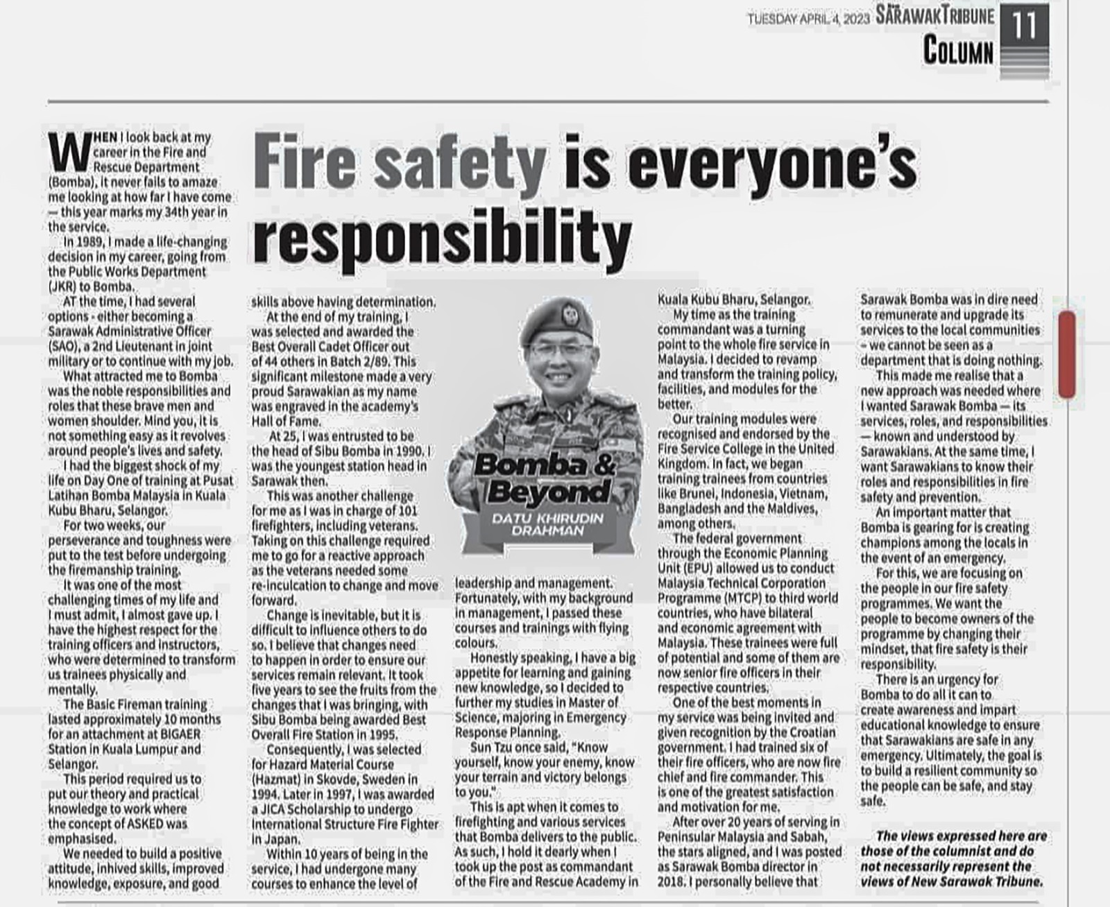 15. Fire safety is everyones responsibility