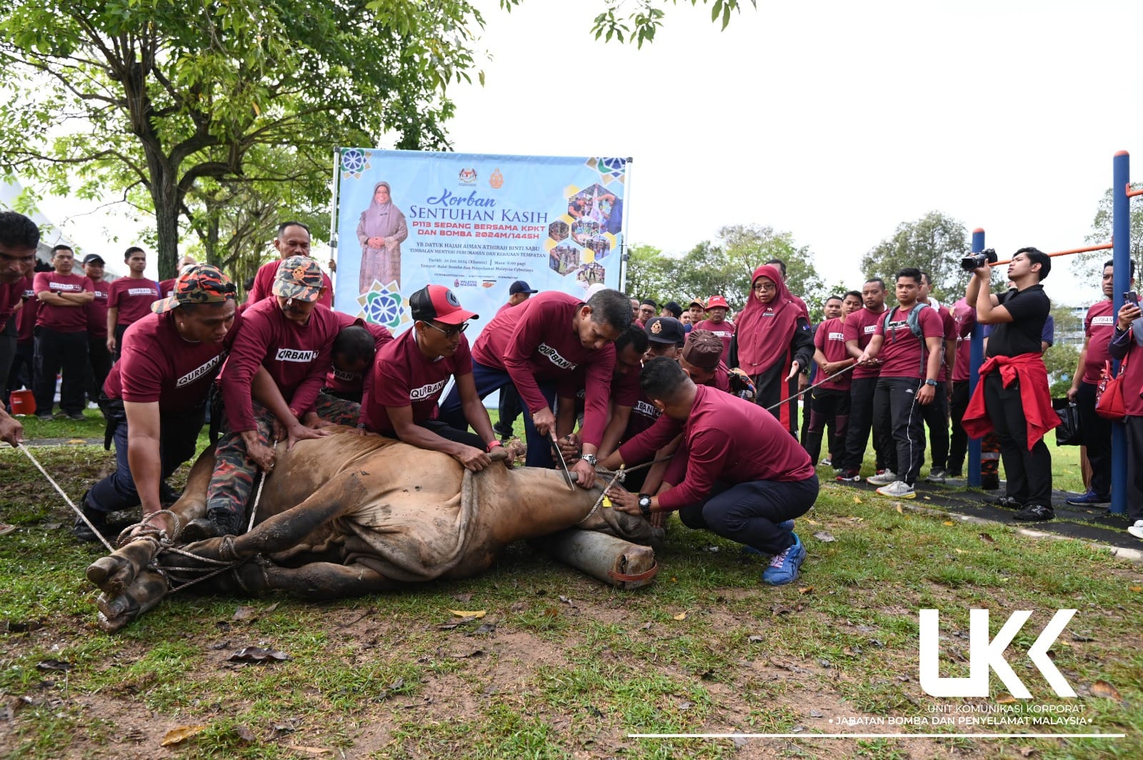 IBADAH QURBAN SENTUHAN KASIH BERSAMA P113 SEPANG KPKT BOMBA