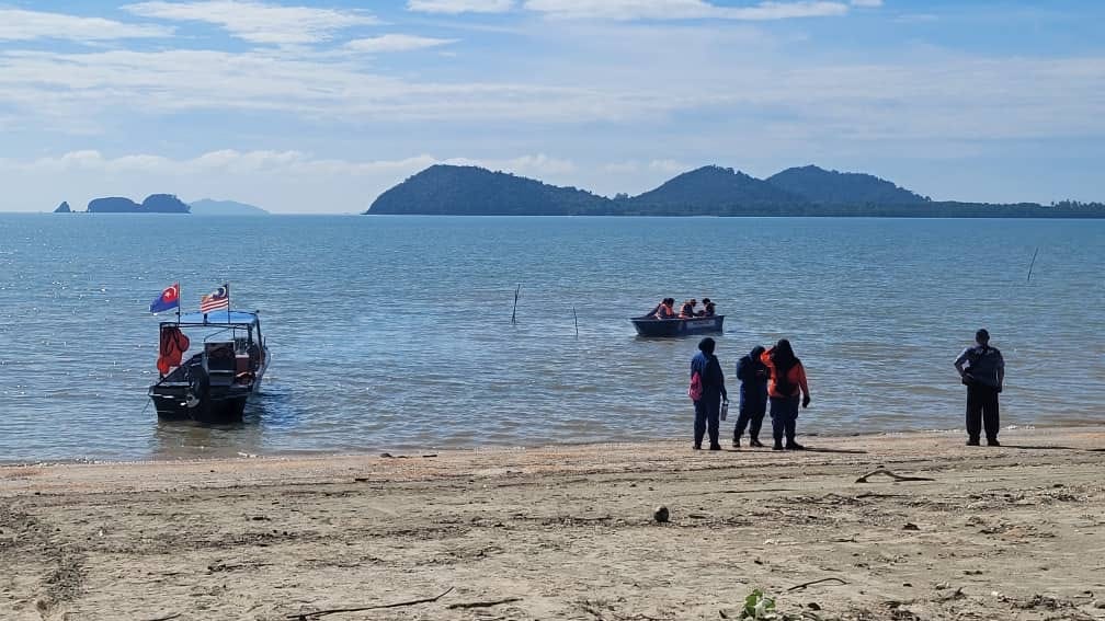 LELAKI CARI KERANG DI PANTAI TENGLU LAUT HILANG SEJAK ISNIN BELUM DITEMUI