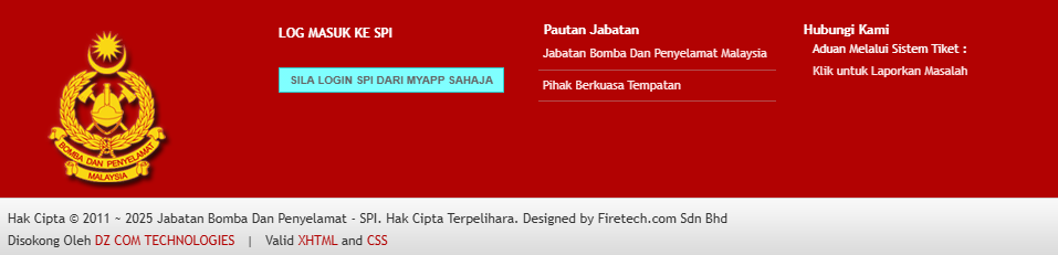 sistem pelaporan insiden SPI